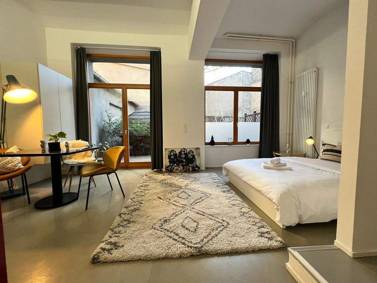 F-Hain: voll möbliertes LUXUS Apartment - 40 m² befristet für max. 12 Monate per SOFORT zu VERMIETEN - Photo 1