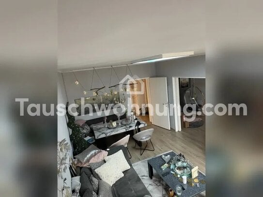 [TAUSCHWOHNUNG] Helle 3 Zimmer Wohnung mit Skyline Blick und Loggia