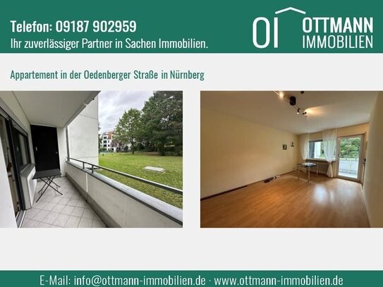 Appartement Wohnung in der Oedenberger Straße in Nürnberg