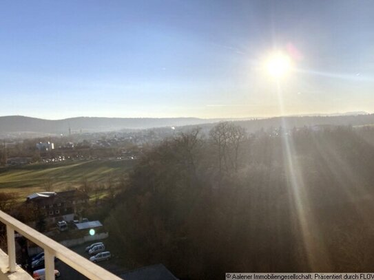 Vermietete 4-Zimmer-Wohnung mit Aussichsbalkon in Aalen-Wasseralfingen