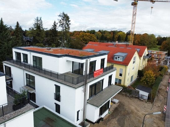 Obermenzing - Modernes Penthouse mit umlaufender Sonnendachterrasse - Erstbezug!