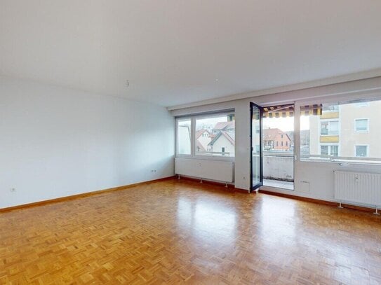 2 Zi.-Wohnung mit großem Balkon und Fahrstuhl im Zentrum von Salzgitter Bad.