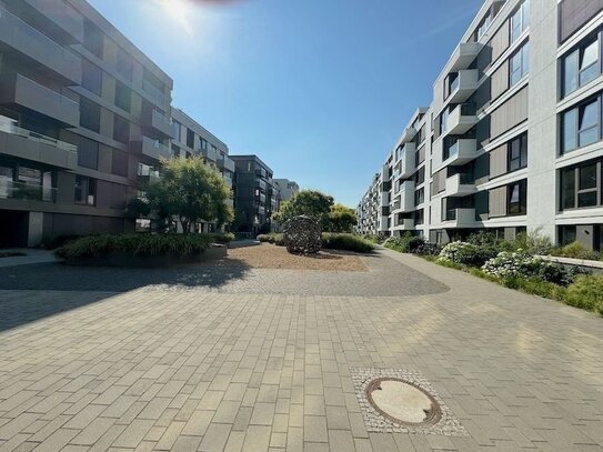 Hochwertig möblierte Wohnung mit Terrasse in herrlich ruhiger Lage mit Blick ins Grüne !