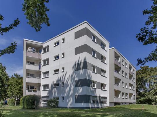 Erdgeschosswohnung mit Balkon!