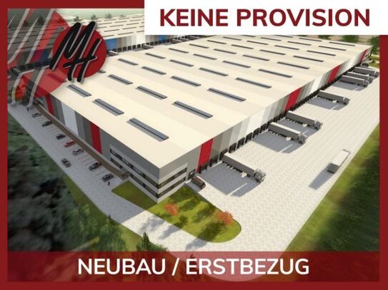 KEINE PROVISION - NEUBAU - Lager-/Logistikflächen (30.000 m²) & variabel Büro-/Mezzanineflächen