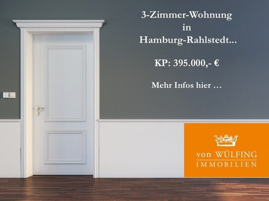 3-Zimmer-Wohnung in Hamburg-Rahlstedt...