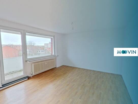 Renovierte 2-Zimmer-Wohnung mit Balkon