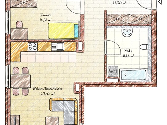 Exklusive 3-Penthouse-Wohnung - Modern und Luxuriös Wohnen