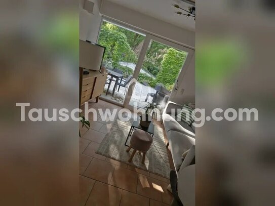 [TAUSCHWOHNUNG] Biete kleinere Terassenwhg. gegen Whg. ab 55qm mit Balkon