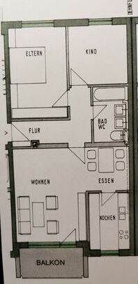 Attraktive 3-Zimmer-Wohnung in Dillingen