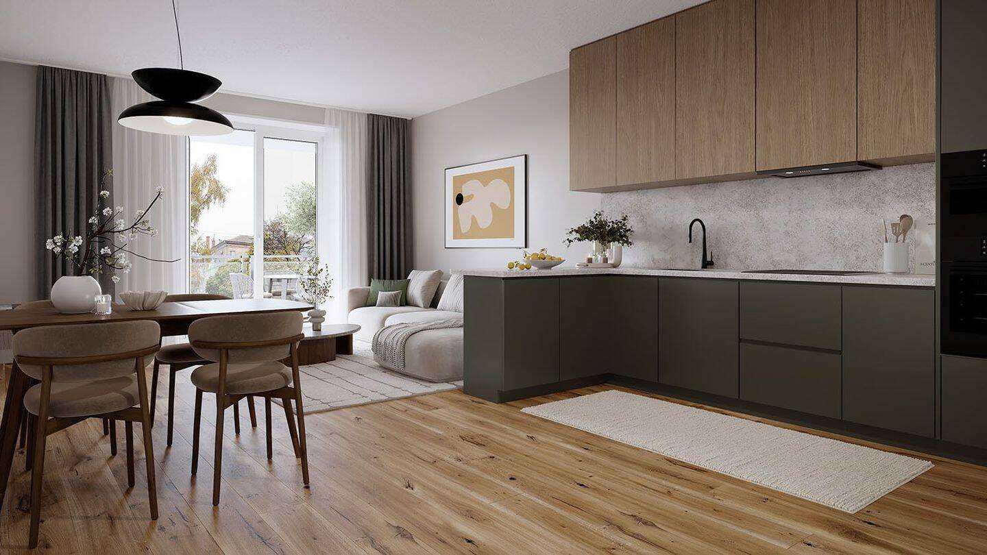 Helle 4-Zimmer Wohnung mit 1 Balkon