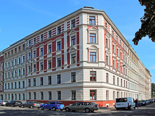 3 Zimmerwohnung am Lene-Voigt-Park mit Balkon