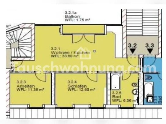 [TAUSCHWOHNUNG] 3 Zimmer gegen größere Wohnung (möglichst P-West/Bornstedt)