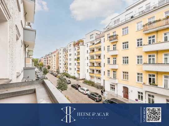 Bezugsfrei: Altbau mit Stuck, Dielen & Balkon - Nähe Volkspark Friedrichshain