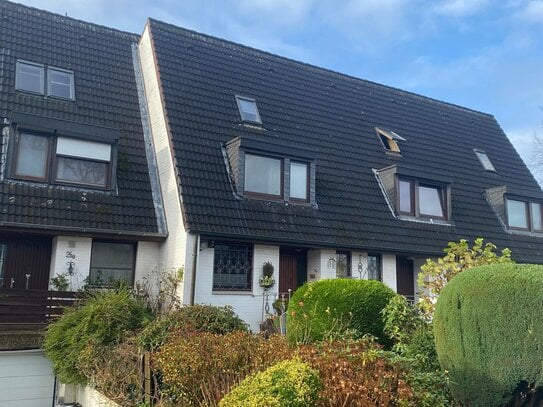 Charmantes Reihenhaus mit Fernwärmeanschluss und Blick auf die Pferdekoppel