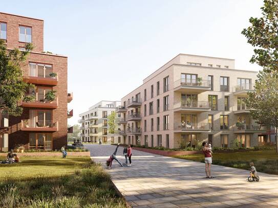 Neubauwohnung für die kleine Familie in Eidelstedt!