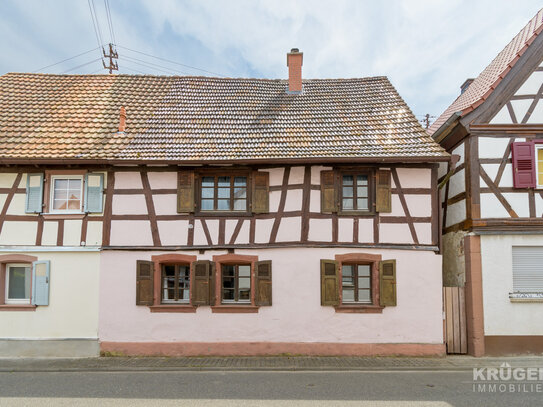 Kapsweyer / gemütliches Fachwerkhaus mit tollem Garten und Glasfaseranschluss in der Nähe von Wissembourg und dem Deuts…