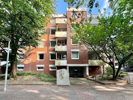 Vermietete sonnige 2-Zimmer-Wohnung mit Westbalkon