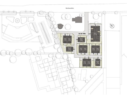 TideResort - Wunderschöne 3-Zimmer Terrassenwohnung mit eigenem Garten