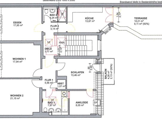 Neu Sanierte 4 Raum-Wohnung in der Südlichen Innenstadt