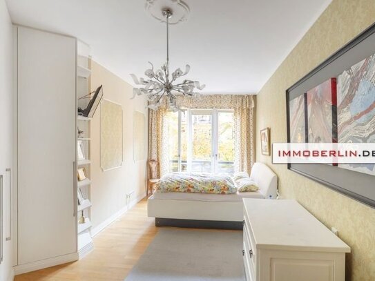 IMMOBERLIN.DE - Exquisite Wohnung mit Westloggia & Tiefgaragenplatz beim Rüdesheimer Platz