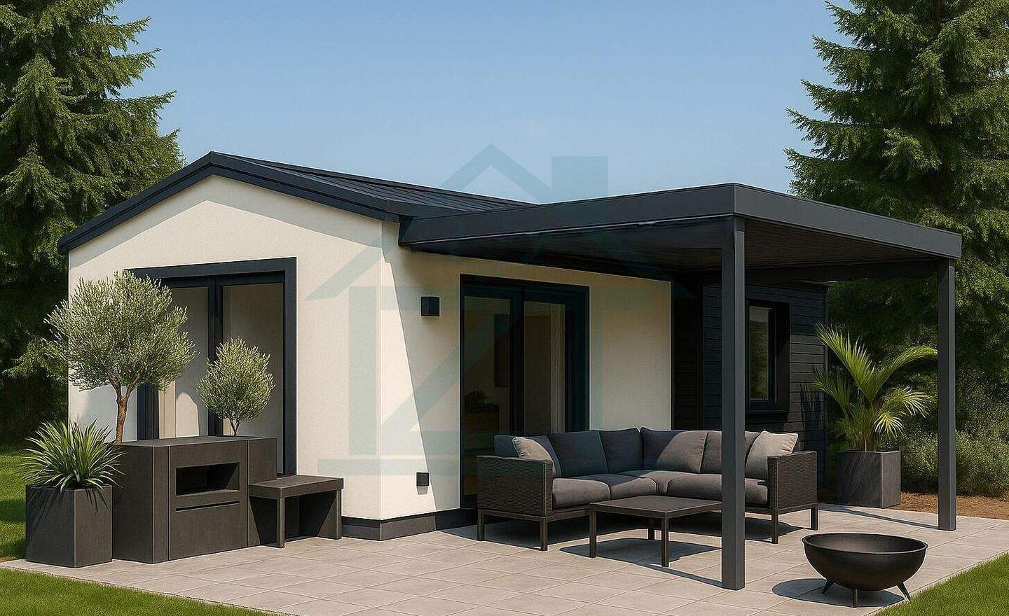 Ihr exklusives Wohnraumwunder: Moderne Mini-Villa inklusive Grundstück in Großhelmsdorf