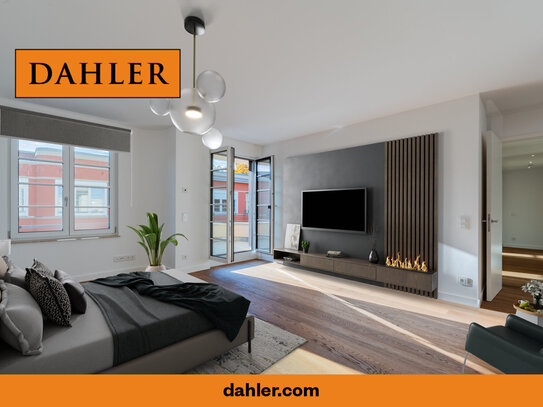 New-build penthouse with rooftop terrace in "The Seven" in Potsdam-Babelsberg - first occupancy!