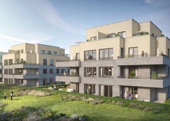 Traumhaftes Penthouse mit umlaufender Dachterrasse in grüner Stadtlage - mit Festpreisgarantie!