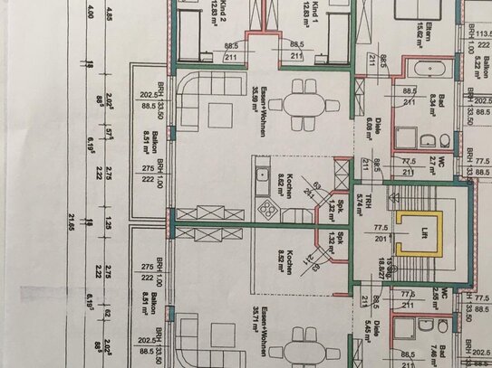 4 Zimmer Wohnung 108 qm