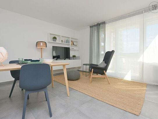 Modern möblierte 1-Zimmer Wohnung mit Balkon und Internet in Sindelfingen