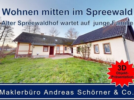 RESERVIERT! - Wohnen mitten im Spreewald - Leipe - Ruhe, Natur und der Spreewald vor der Haustür