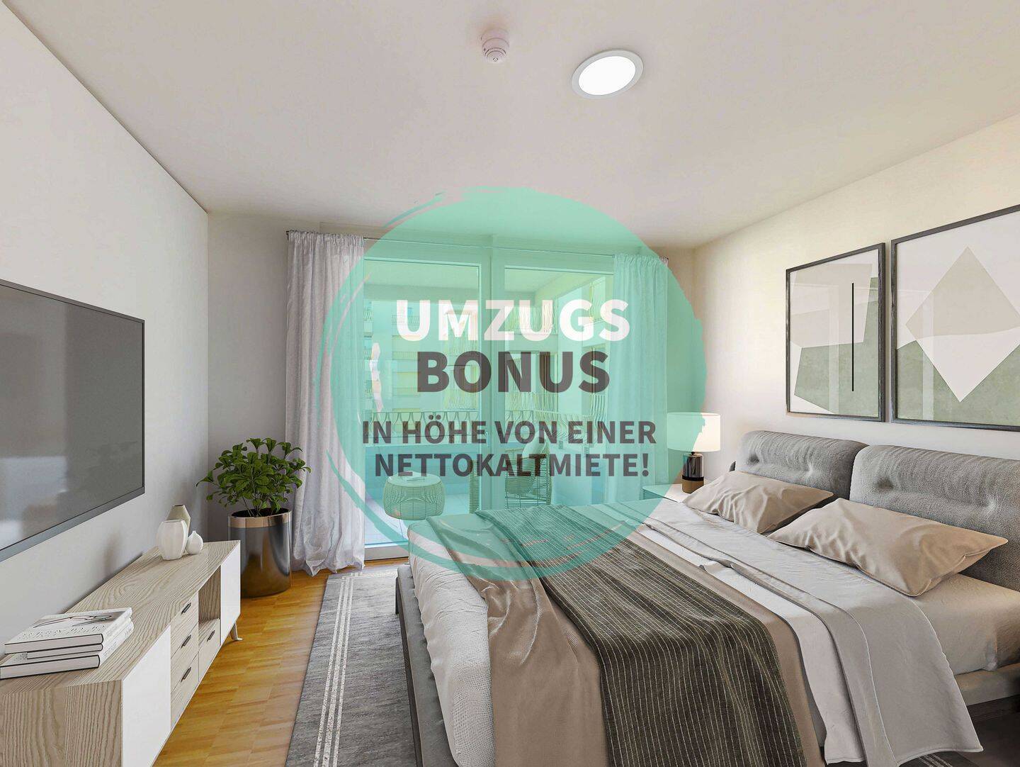 Your Urban Oasis - Großzügiges 3-Zimmer-Apartment im Crown II - Photo 1
