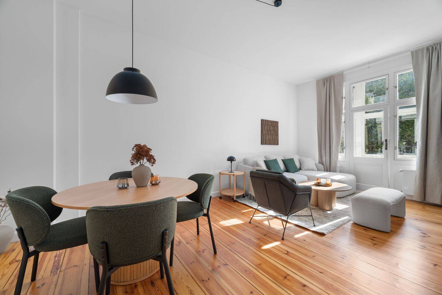 Gemütliche 3-Zimmer Wohnung in Pankow - voll möbliert - Foto 1