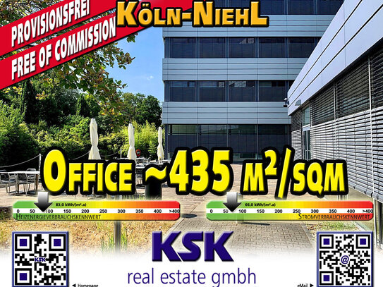 Moderne "Arbeits Oase" im Kölner Norden ab/from 435 m²/sqm- Modern “working oasis” in the north of Cologne