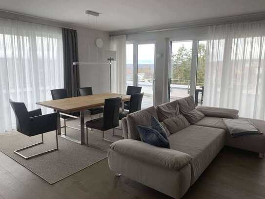 Stilvolle Penthouse-Wohnung mit einzigartigem Blick über Heidenheim