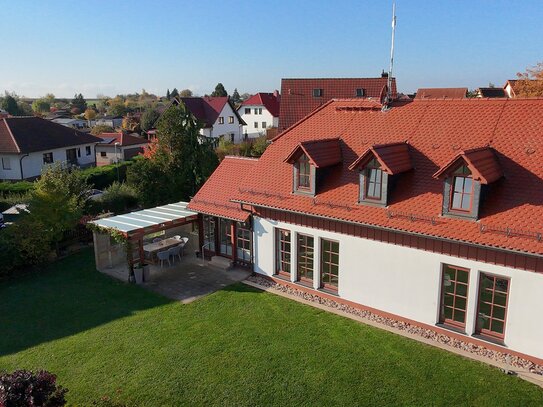 Exklusives Einfamilienhaus mit Panoramablick auf Erfurt