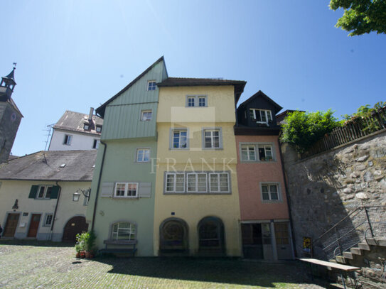 Historische Mehrfamilienhäuser auf der Insel Lindau