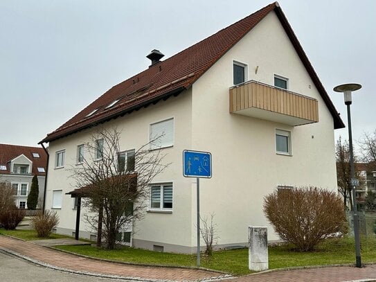 Klein, aber fein! 2-Zimmer-Wohnung mit Balkon in Untermeitingen