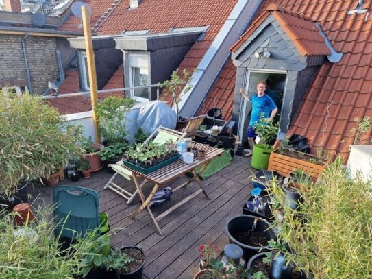 Große Dachterrassenwohnung