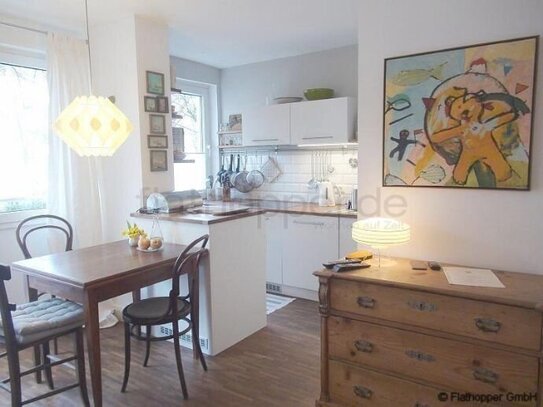 Künstlerisches Apartment mit Balkon in München - Obergiesing - Zwischenmiete