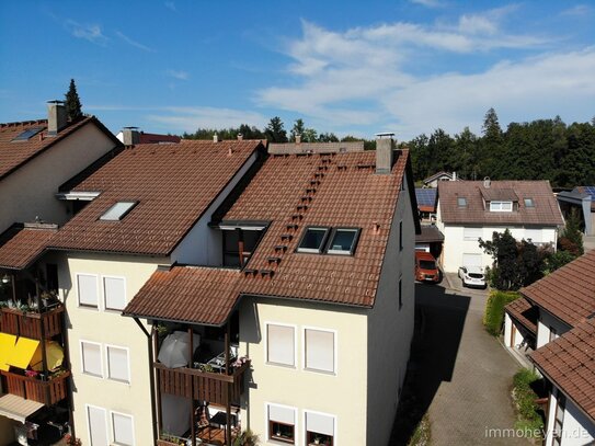 4- / 3- Zimmer-Maisonette-Wohnung mit großem Balkon und Garage