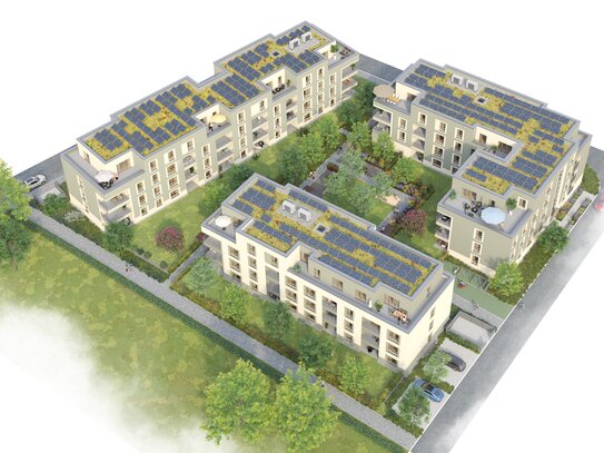 Attraktiver Neubau mit Gartenanteil, Keller und TG inklusive am Waldrand in Maintal, Eichenheege