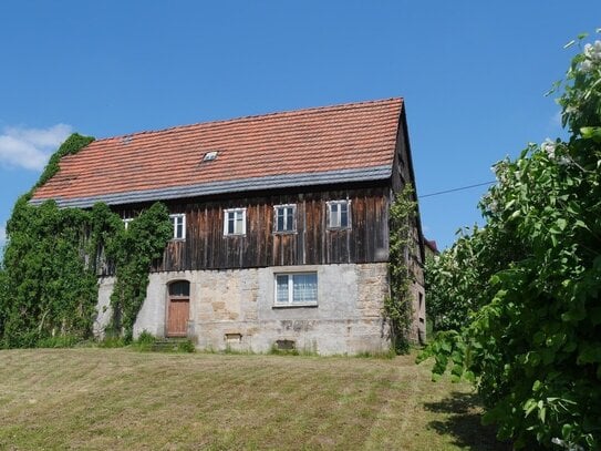 Kleines Bauernhaus mit Denkmalschutz