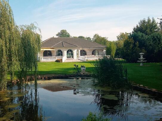 Stilvolles Traumhaus auf dem Lande komplett ebenerdig