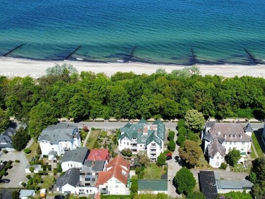 Strandwohnung mit Balkon in der Ostseeallee