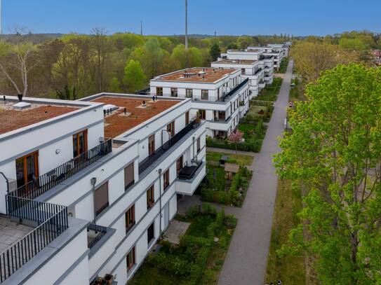 Willkommen in Hermsdorf: Barrierefreie 3-Raum-Wohnung im Neubau mit großem Garten