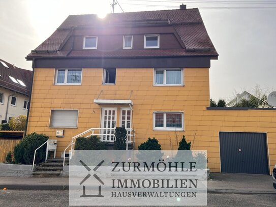 !!! Pfiffig geschnittene EG Wohnung mit Terrasse und Garage !!!