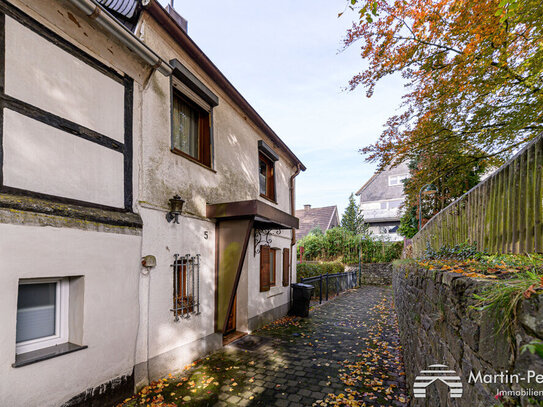 Fachwerkhaus im historischen Stadtkern von Breckerfeld