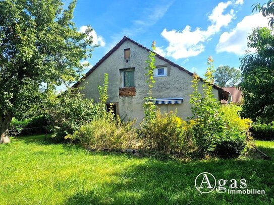 Einfamilienhaus auf großem Grundstück mit Einliegerwohnung und Garage in Ortsrandlage von Luckau