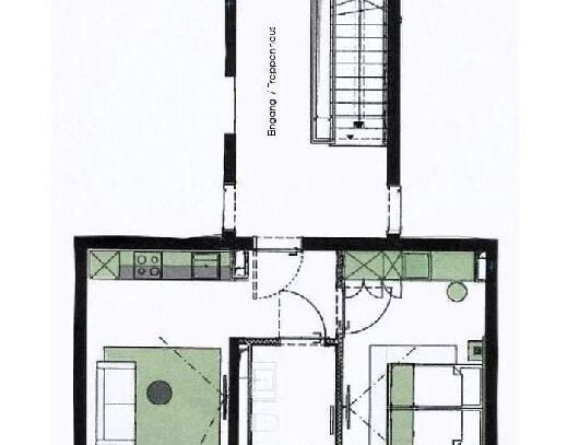 MODERN LIVING - Stilvoll möblierte 2-Zimmer-Wohnung im 1. OG mit Balkon in Altusried